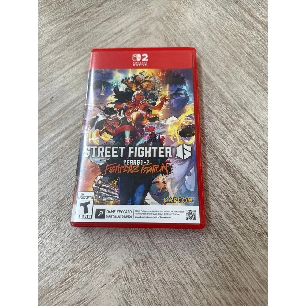 Street fighter 6 Nintendo switch 2 (game key-card) video game